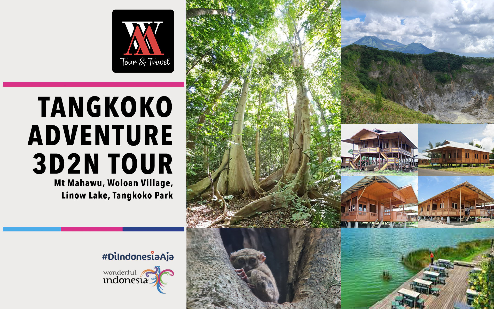 Tangkoko Adventure 3D2N Tour