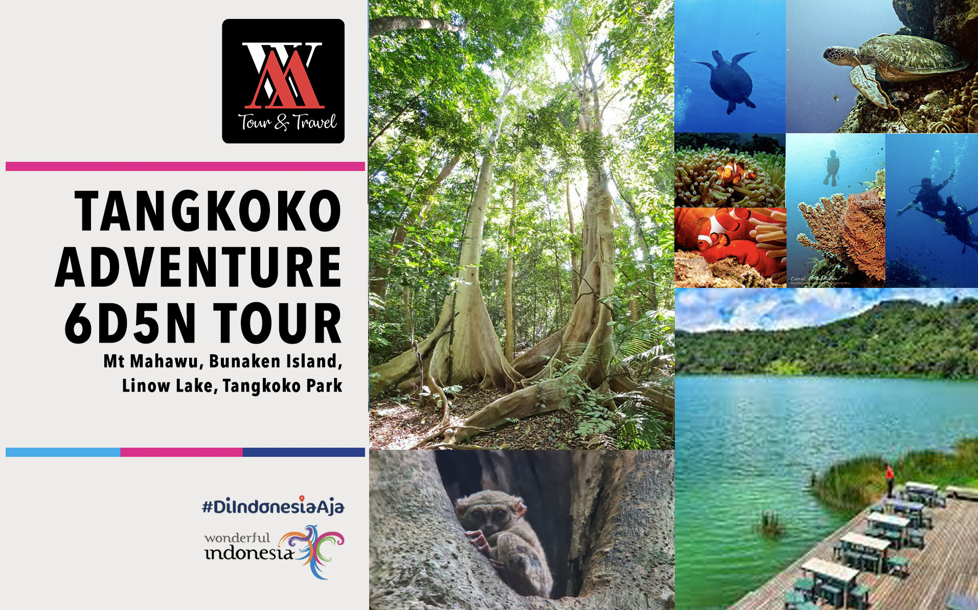 Bunaken Island Sightseeing Tour